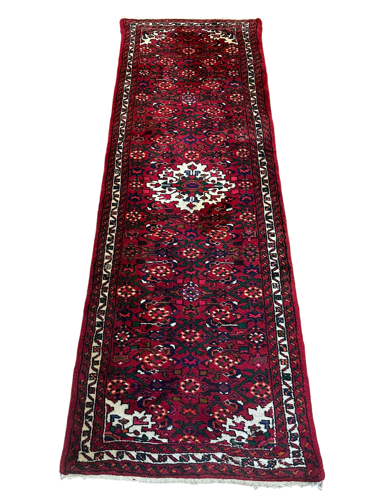 Orientteppich handgeknüpft Bidjar 225 x 75 cm