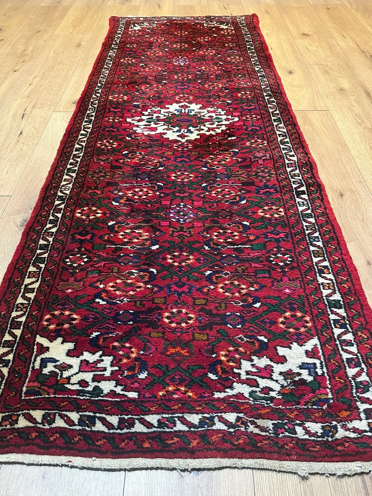 Orientteppich handgeknüpft Bidjar 225 x 75 cm