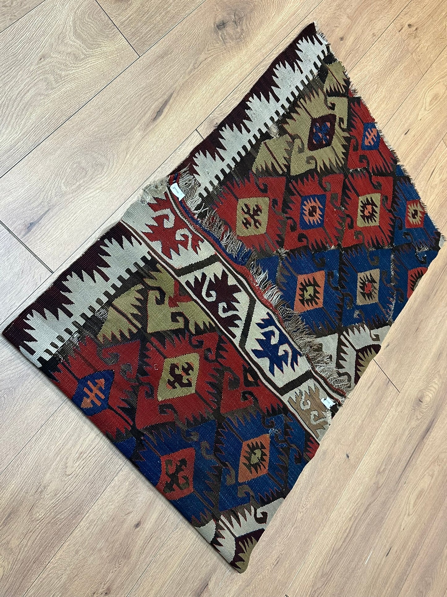 Orientteppich handgeknüpft Kelim Antik 168x80 cm