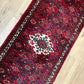 Orientteppich handgeknüpft Bidjar 225 x 75 cm