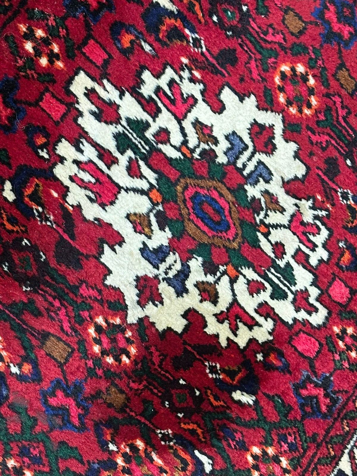 Orientteppich handgeknüpft Bidjar 225 x 75 cm
