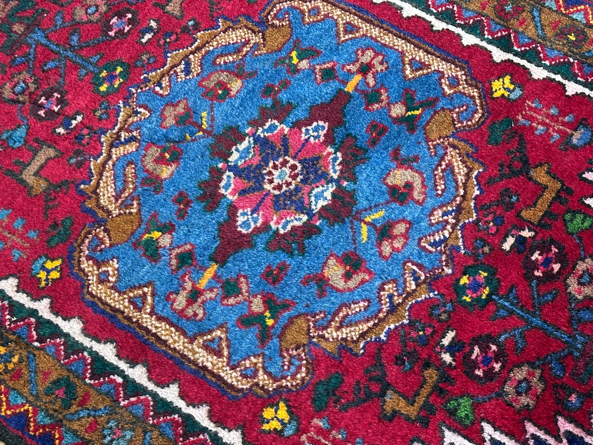 Orientteppich handgeknüpft Hamadan Top 130x85 cm