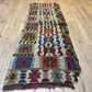 Orientteppich handgeknüpft Kelim Antik 197x70 cm