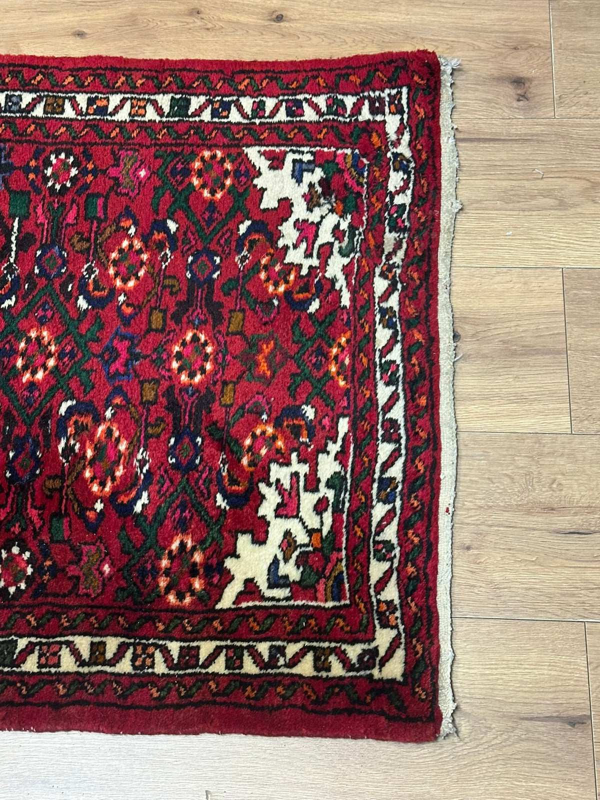 Orientteppich handgeknüpft Bidjar 225 x 75 cm
