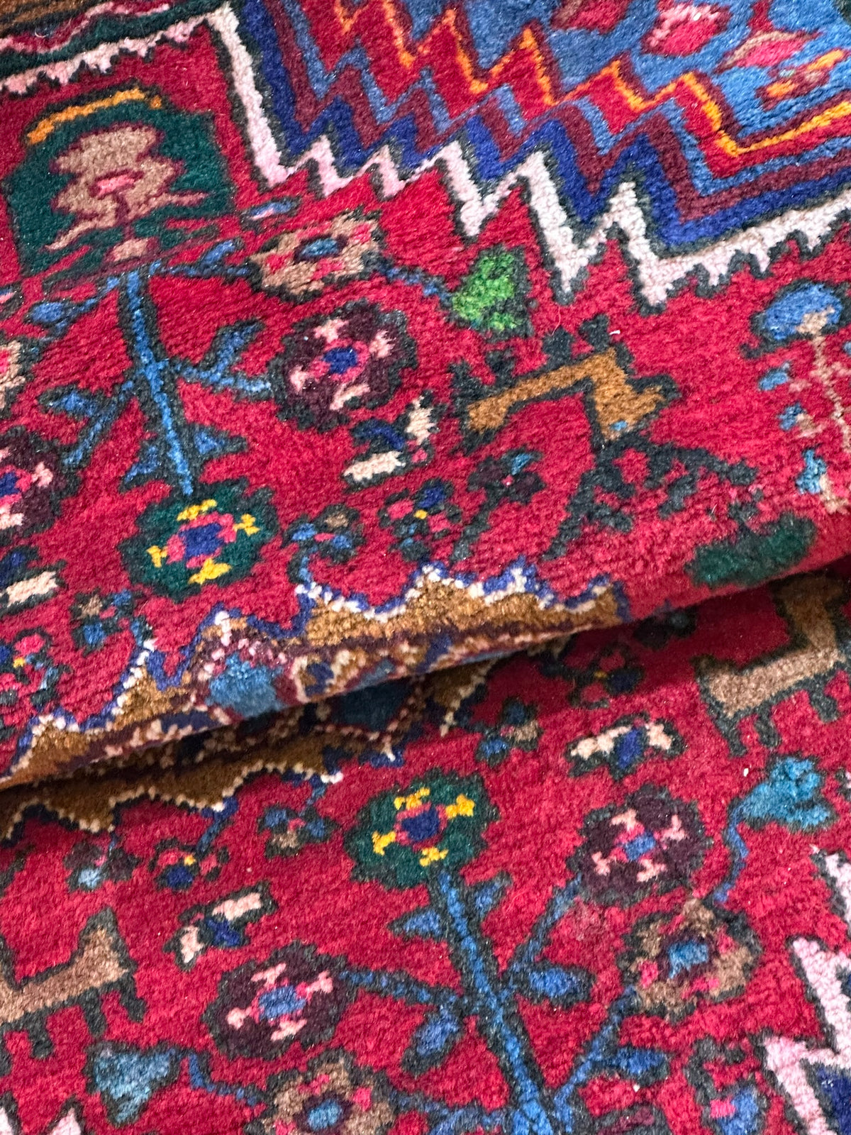 Orientteppich handgeknüpft Hamadan Top 130x85 cm