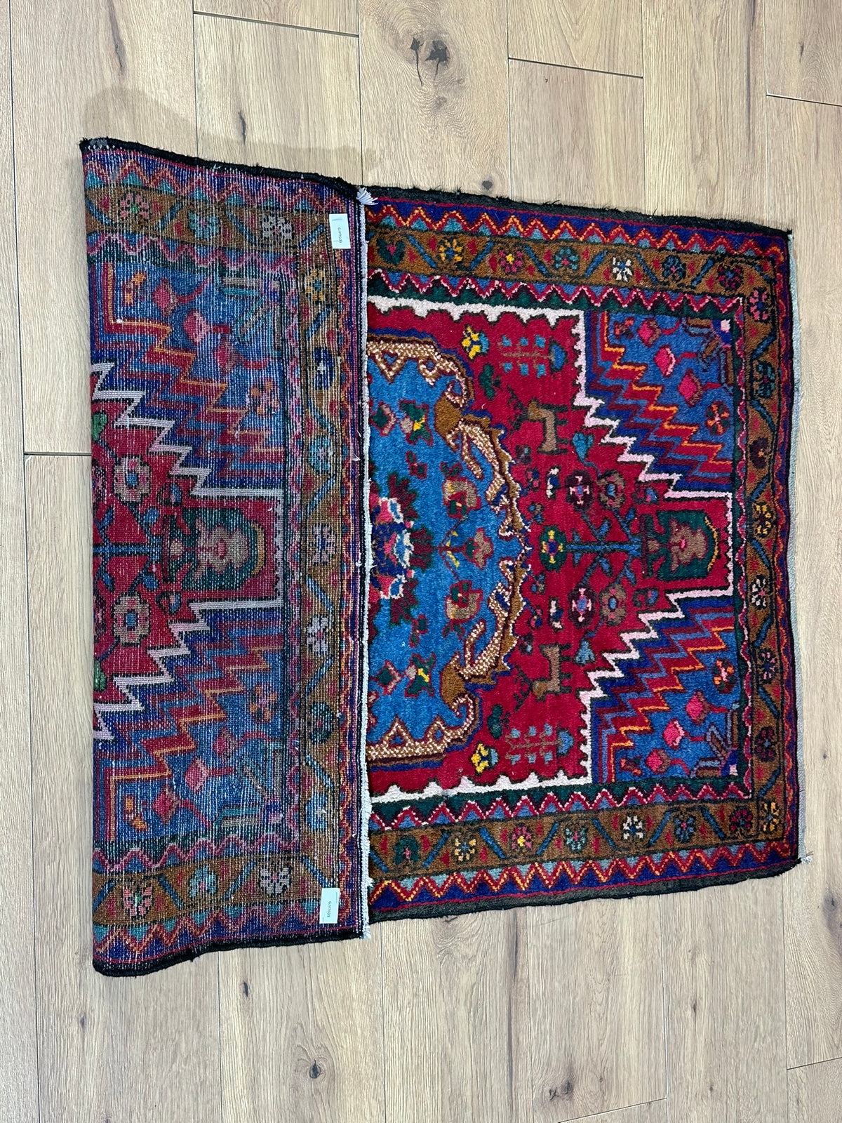 Orientteppich handgeknüpft Hamadan Top 130x85 cm