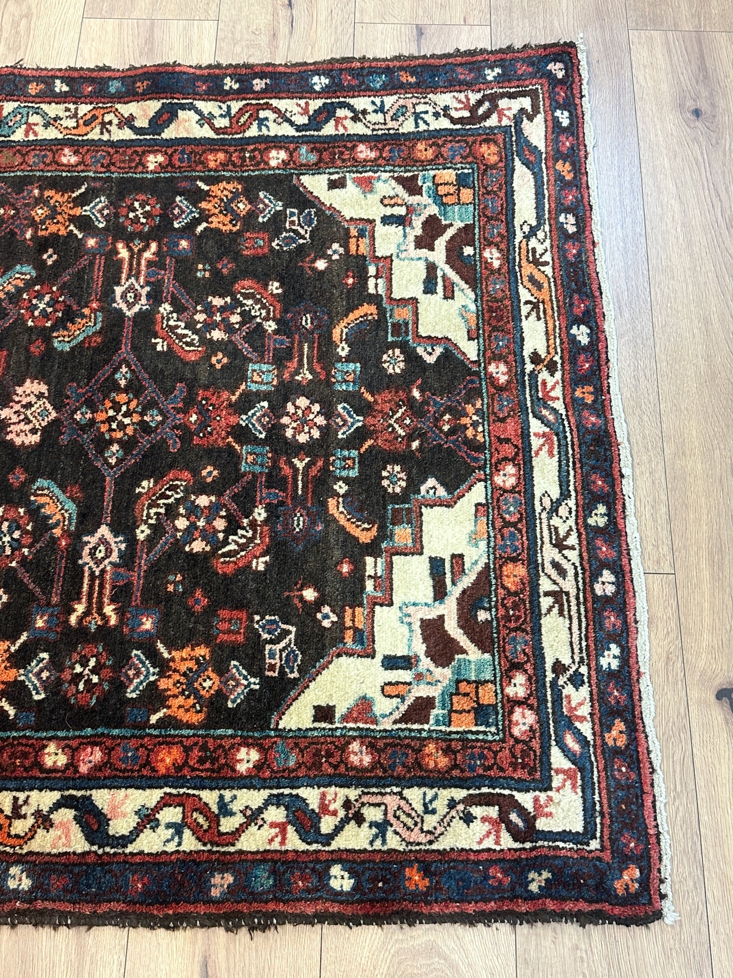 Handgeknüpfter Perser Orientteppich Torbadheiad 200x110 cm