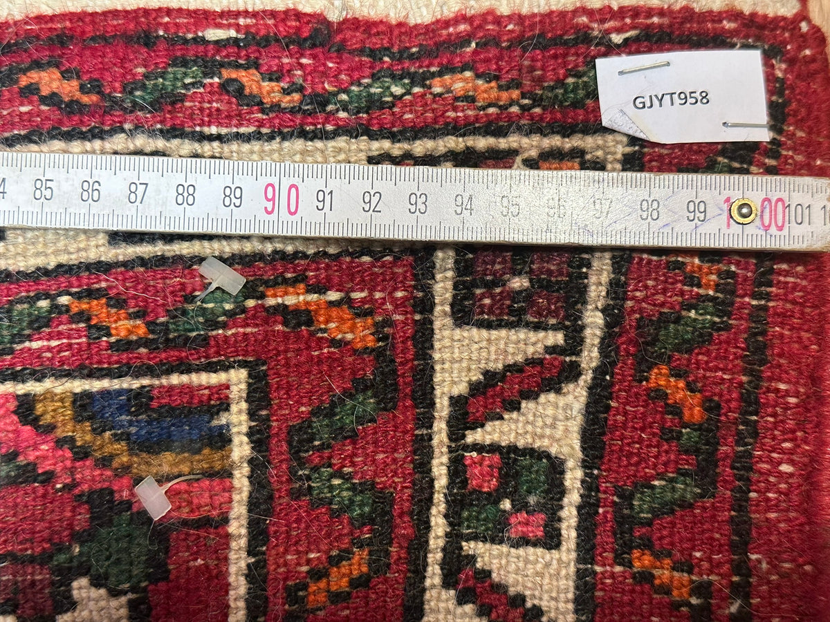 Orientteppich handgeknüpft Bidjar 225 x 75 cm