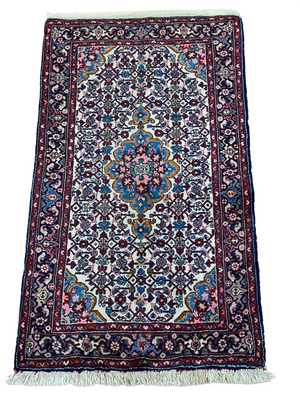 Orientteppich handgeknüpft Bidjar 130x80 cm
