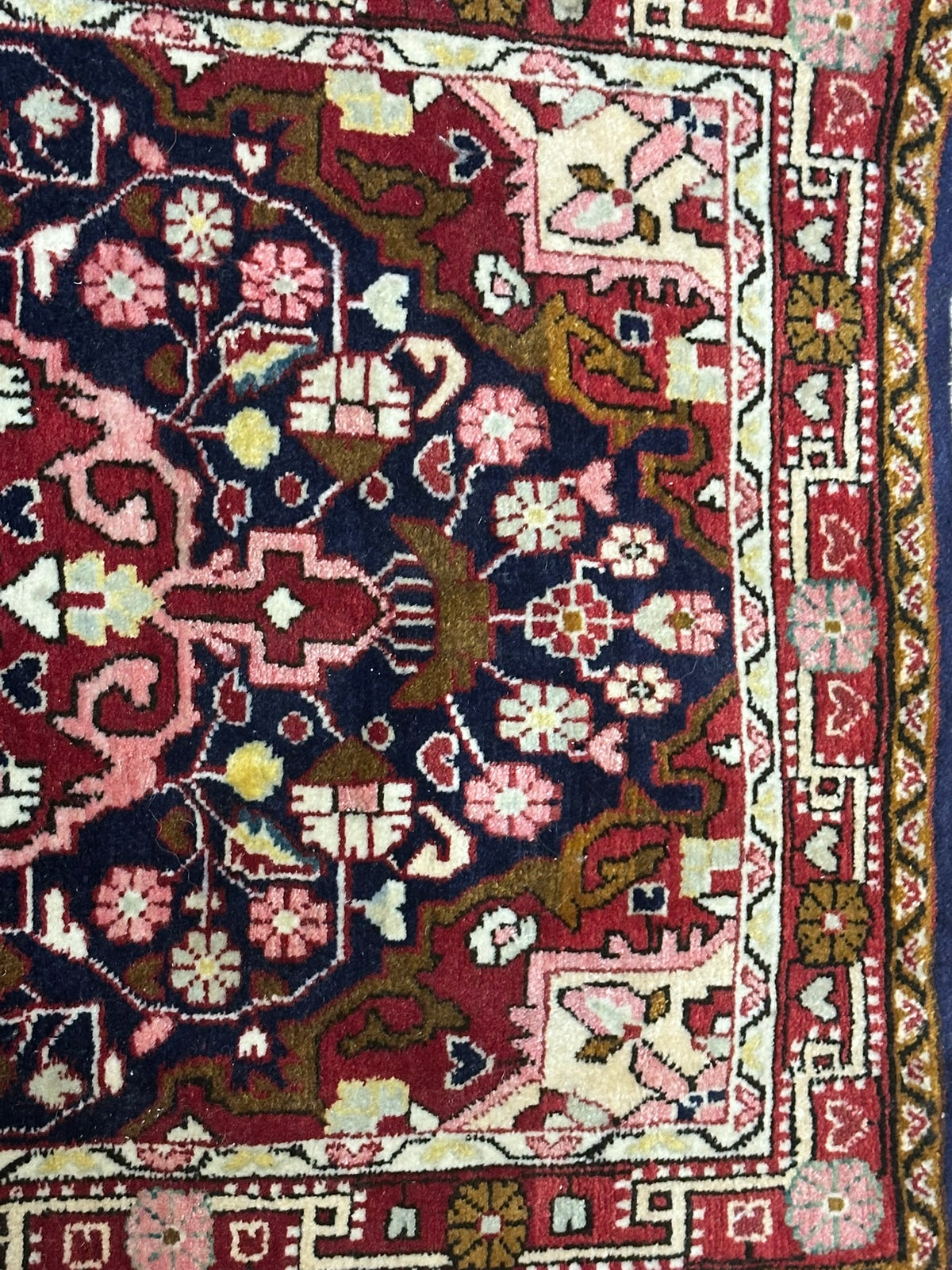 Orientteppich handgeknüpft Sarough 108 x 63 cm