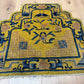 Orientteppich handgeknüpft 74x70 cm china antikes Muster