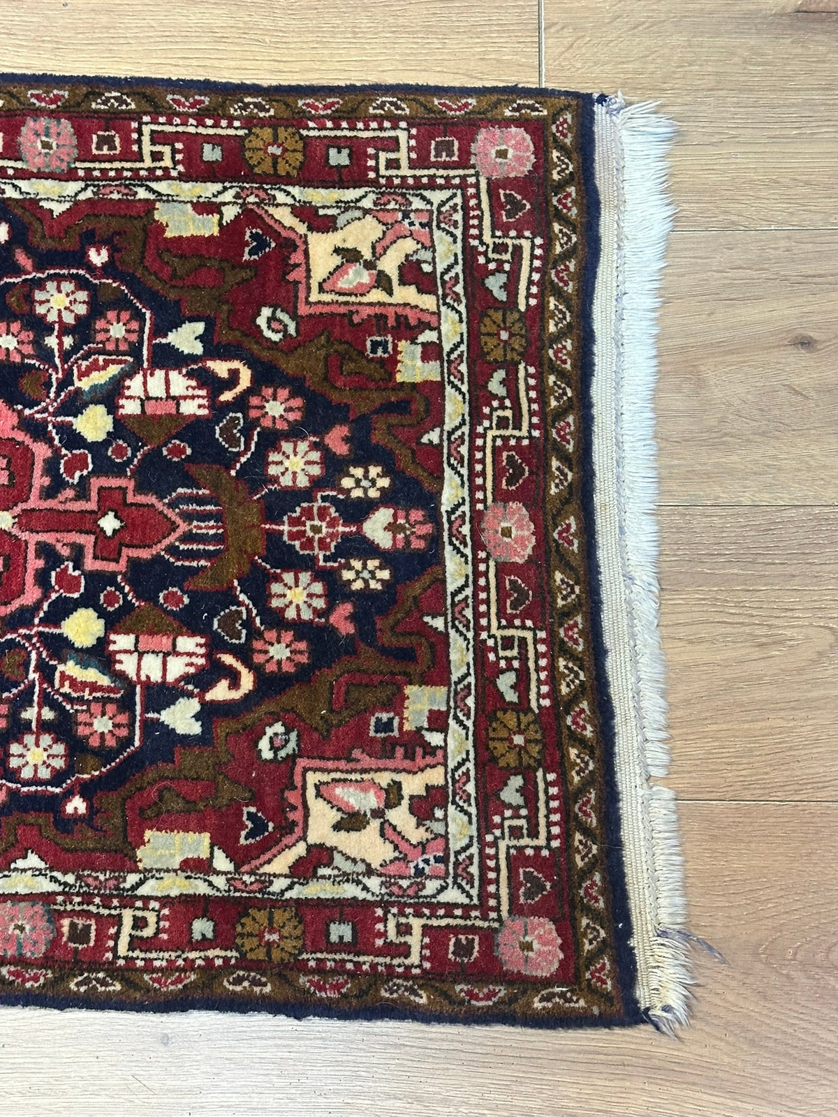 Orientteppich handgeknüpft Sarough 108 x 63 cm