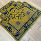 Orientteppich handgeknüpft 74x70 cm china antikes Muster