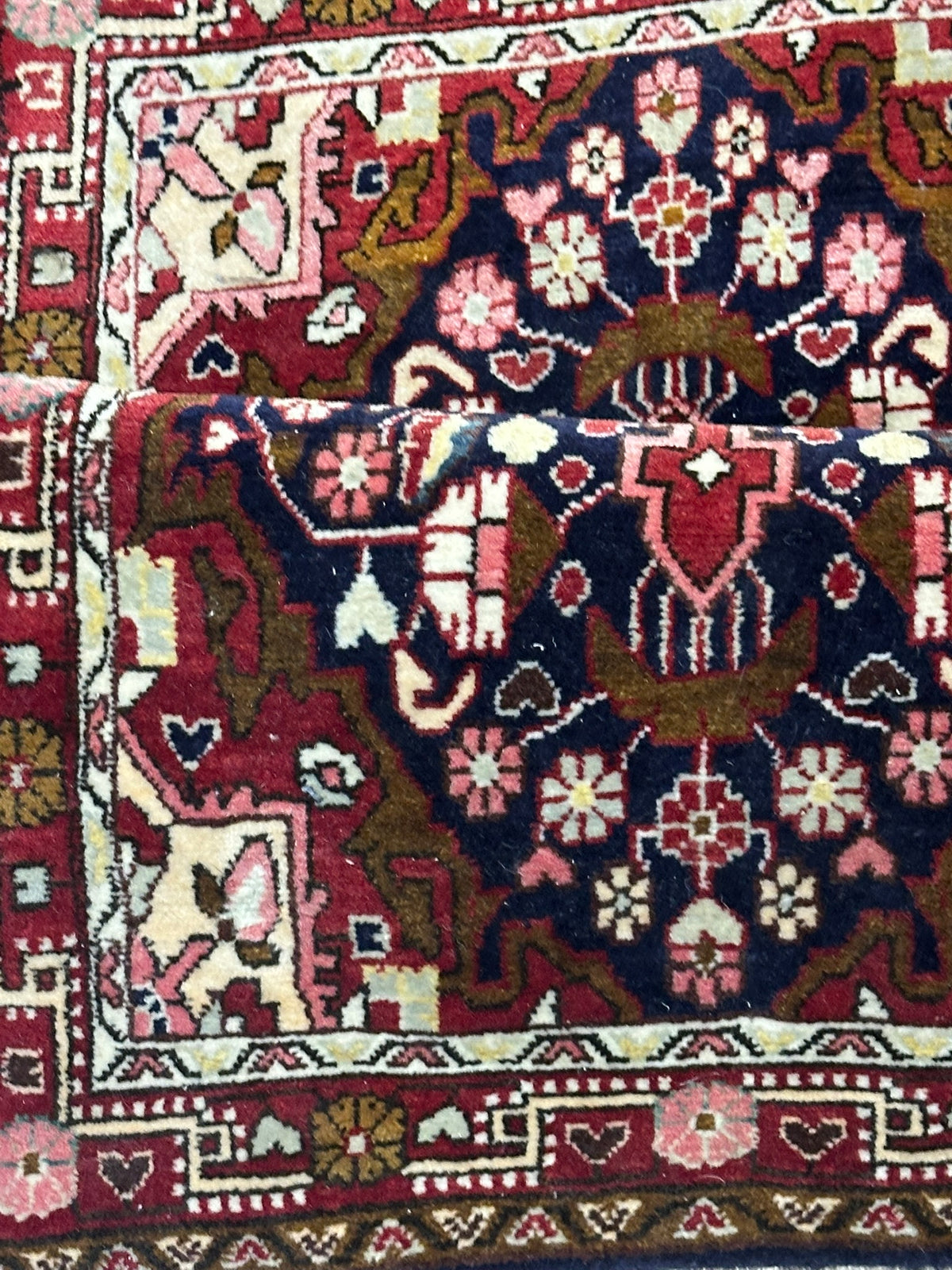Orientteppich handgeknüpft Sarough 108 x 63 cm