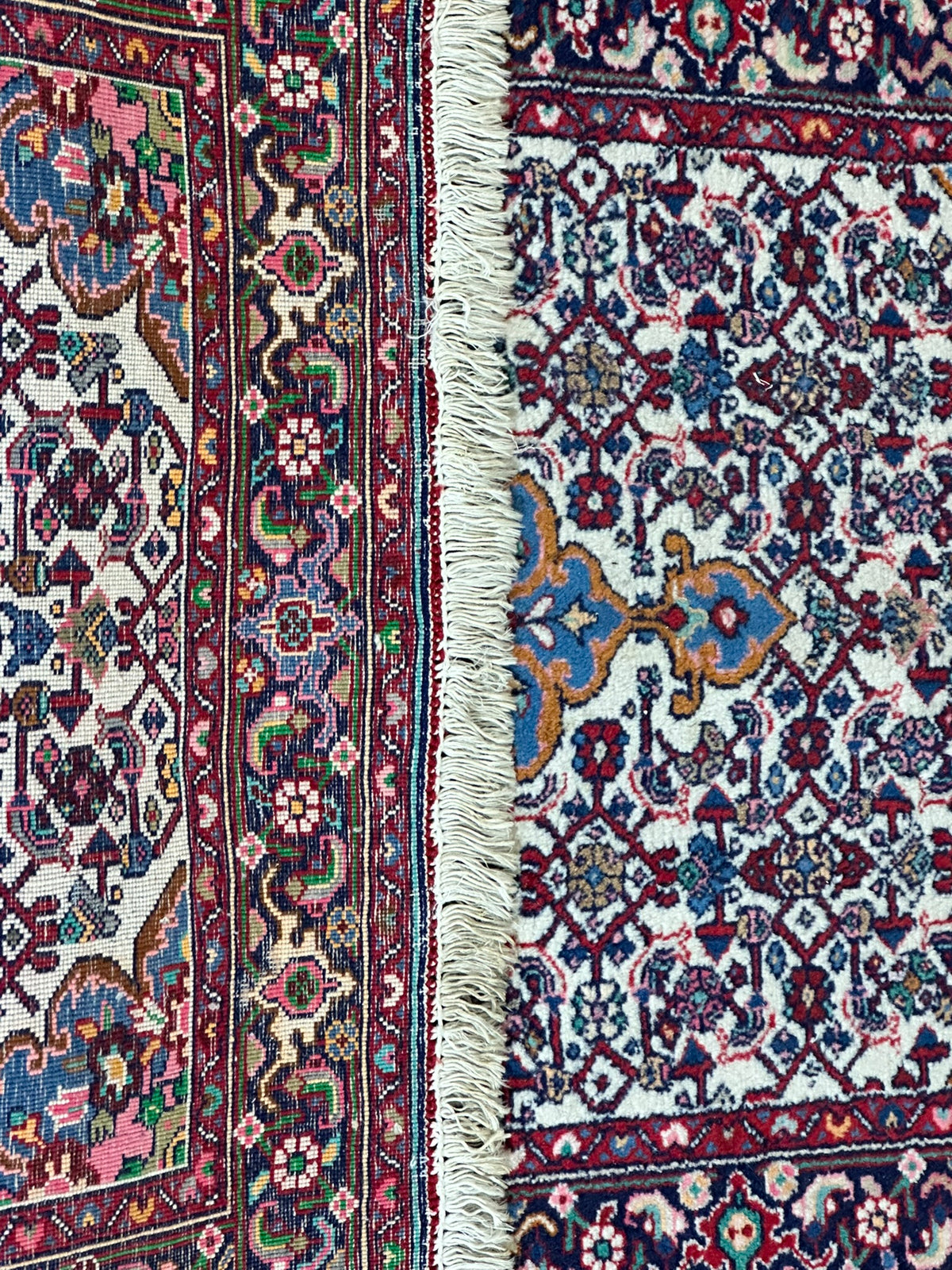 Orientteppich handgeknüpft Bidjar 130x80 cm