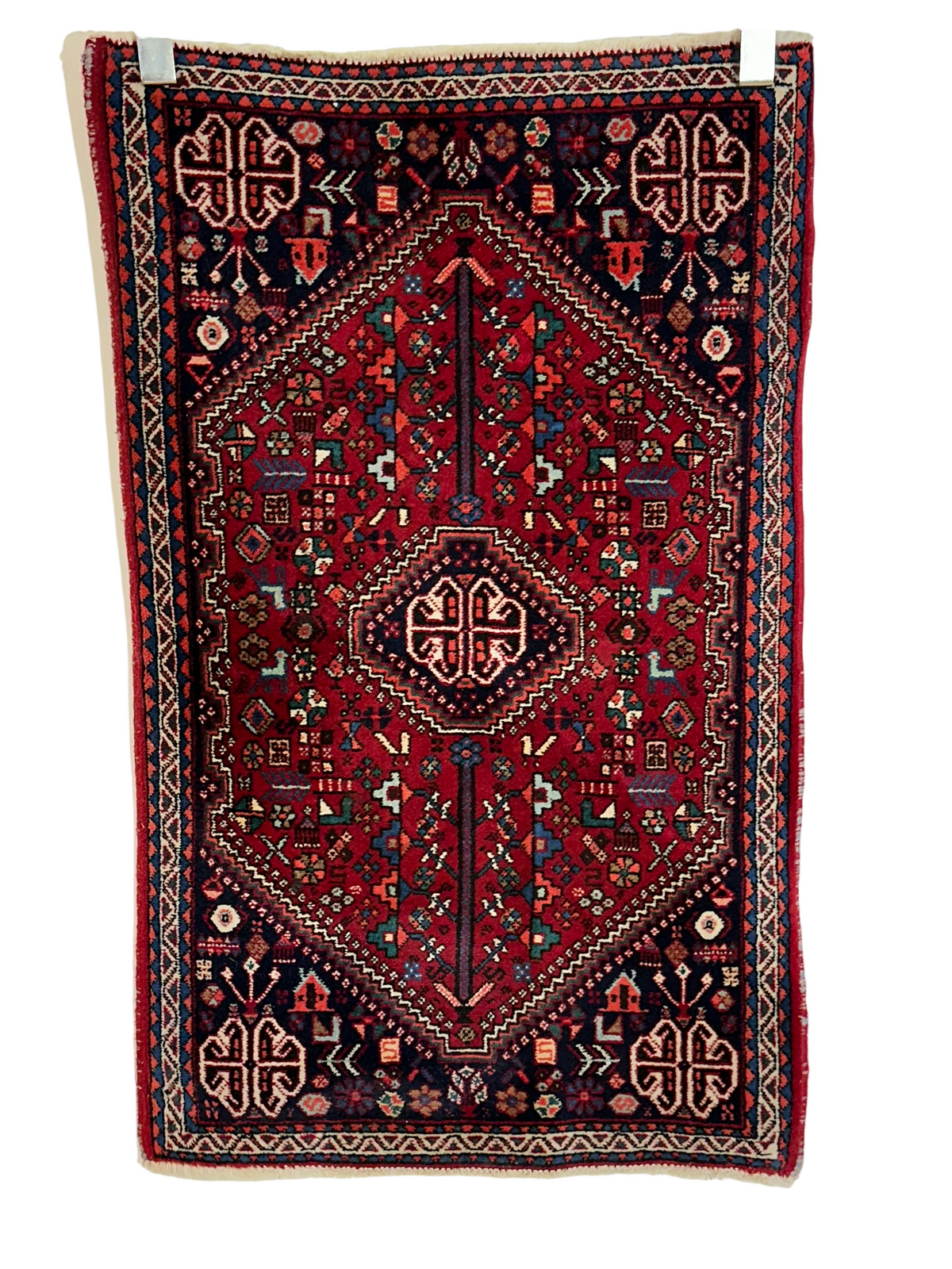 Orientteppich handgeknüpft Abadeh 105x65 cm