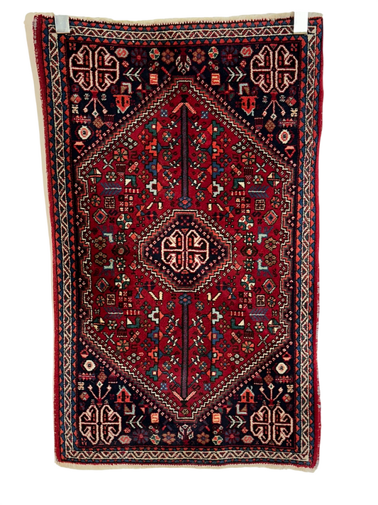 Orientteppich handgeknüpft Abadeh 105x65 cm
