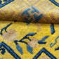 Orientteppich handgeknüpft 74x70 cm china antikes Muster