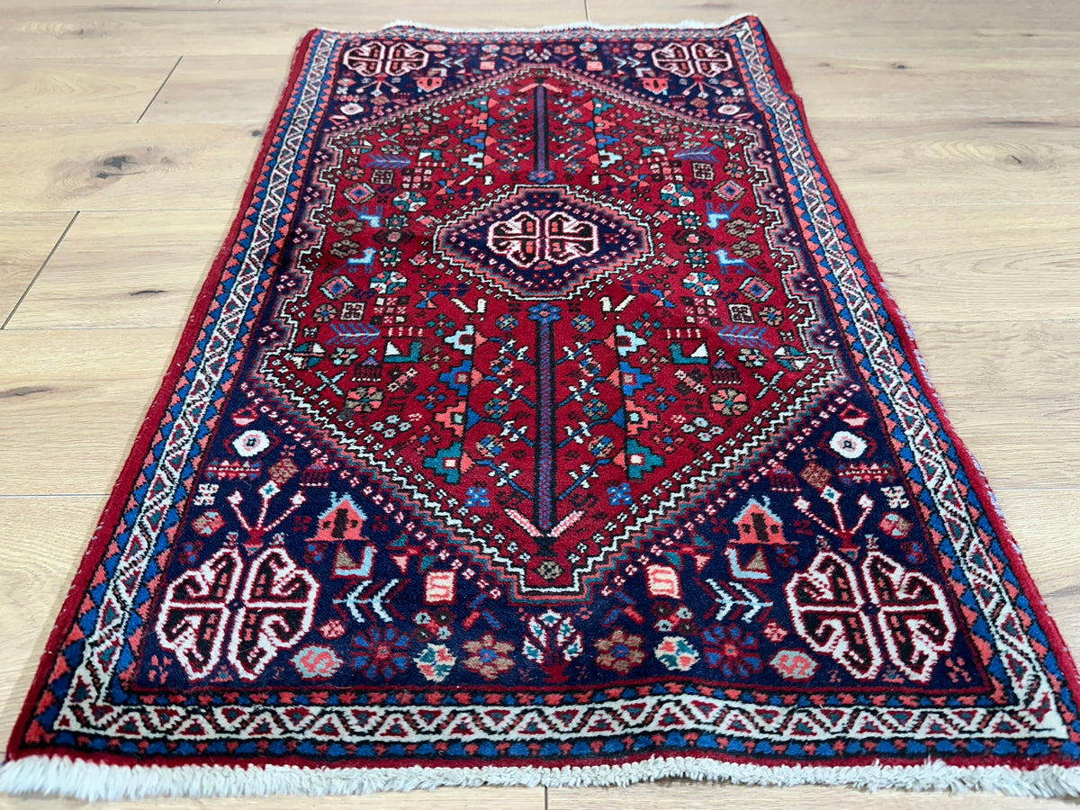Orientteppich handgeknüpft Abadeh 105x65 cm