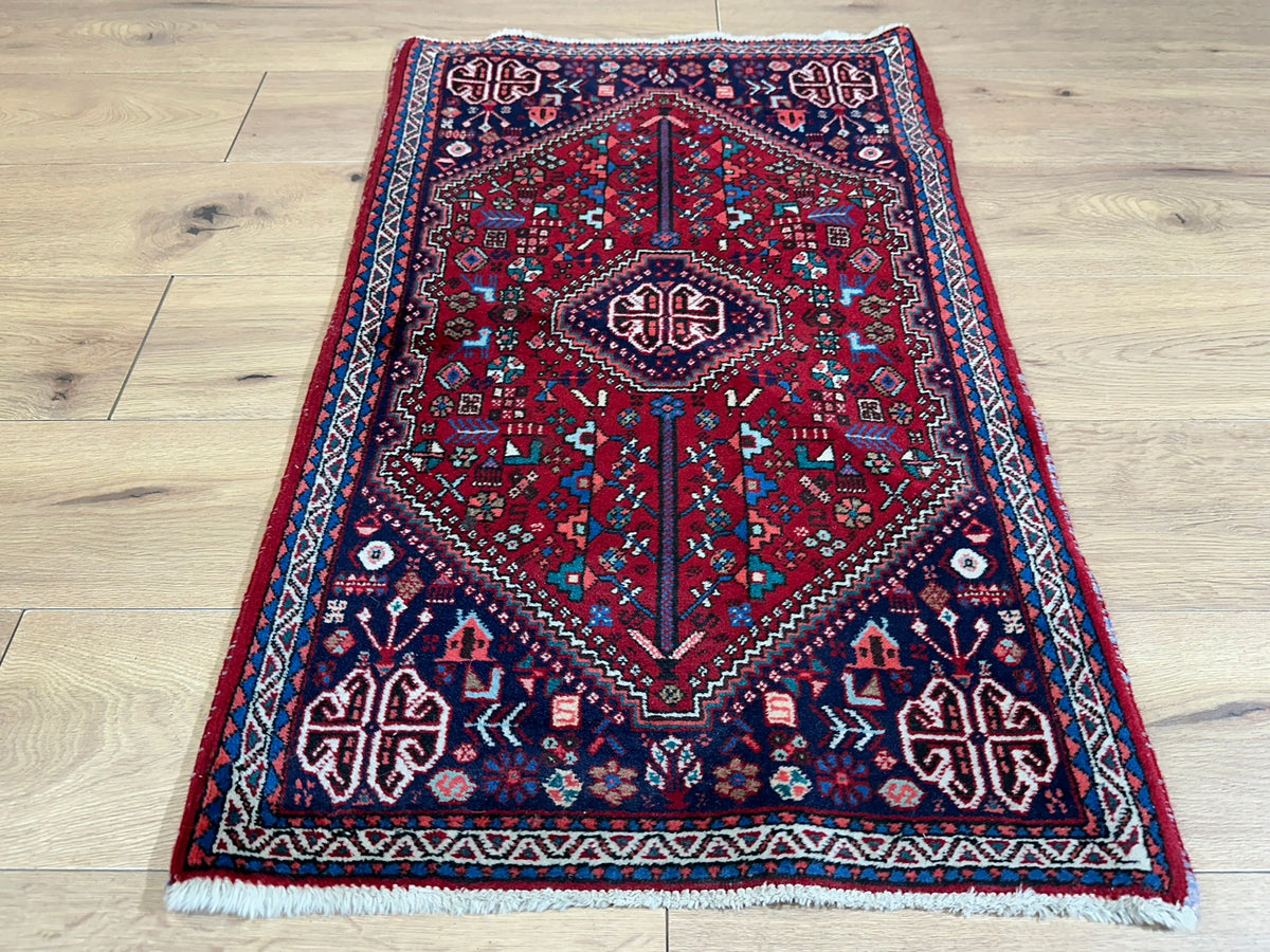 Orientteppich handgeknüpft Abadeh 105x65 cm