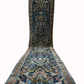 Orientteppich handgeknüpft 403x84 cm antik Malayer Stil
