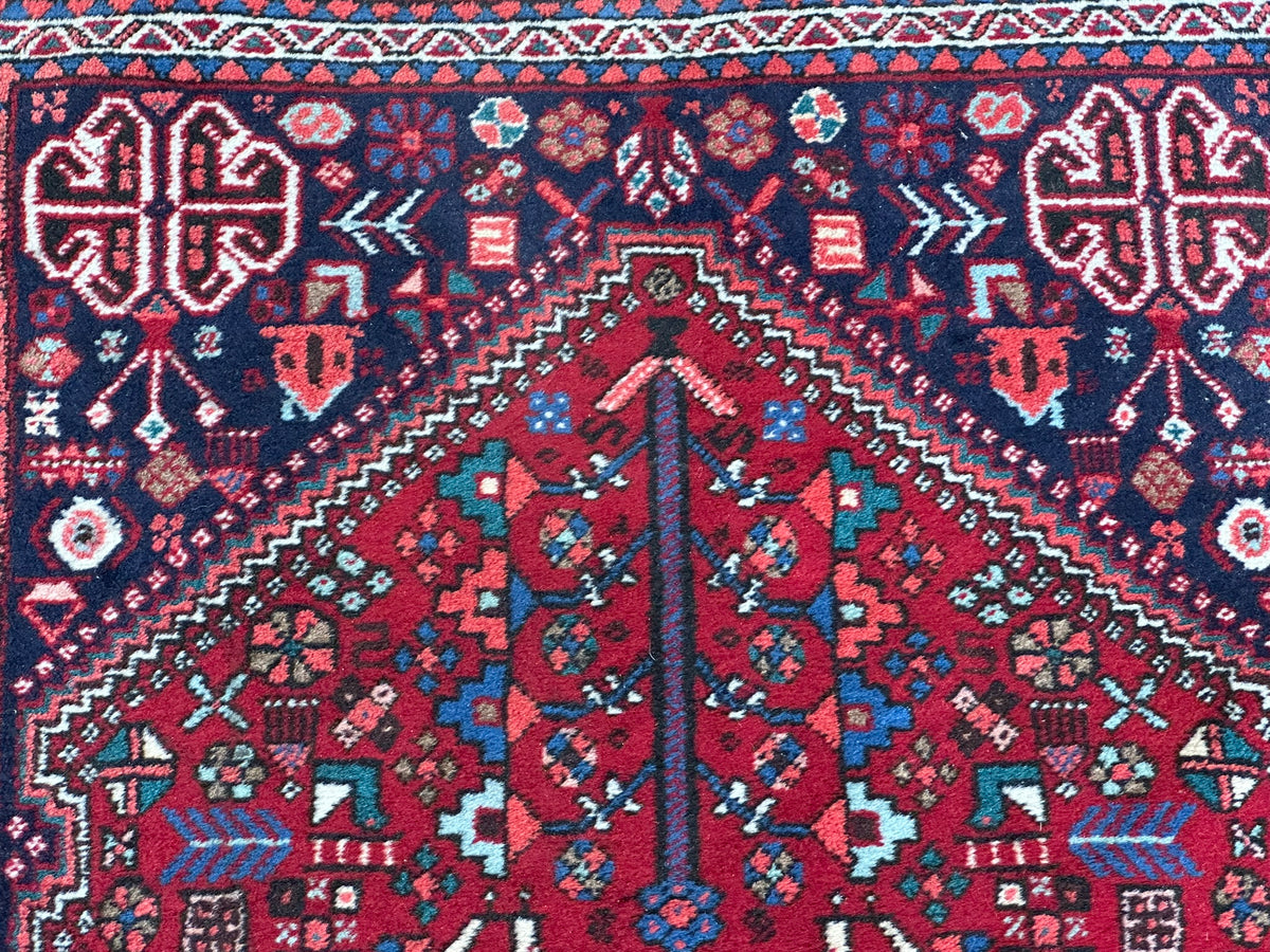 Orientteppich handgeknüpft Abadeh 105x65 cm