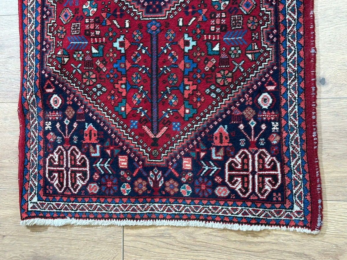 Orientteppich handgeknüpft Abadeh 105x65 cm