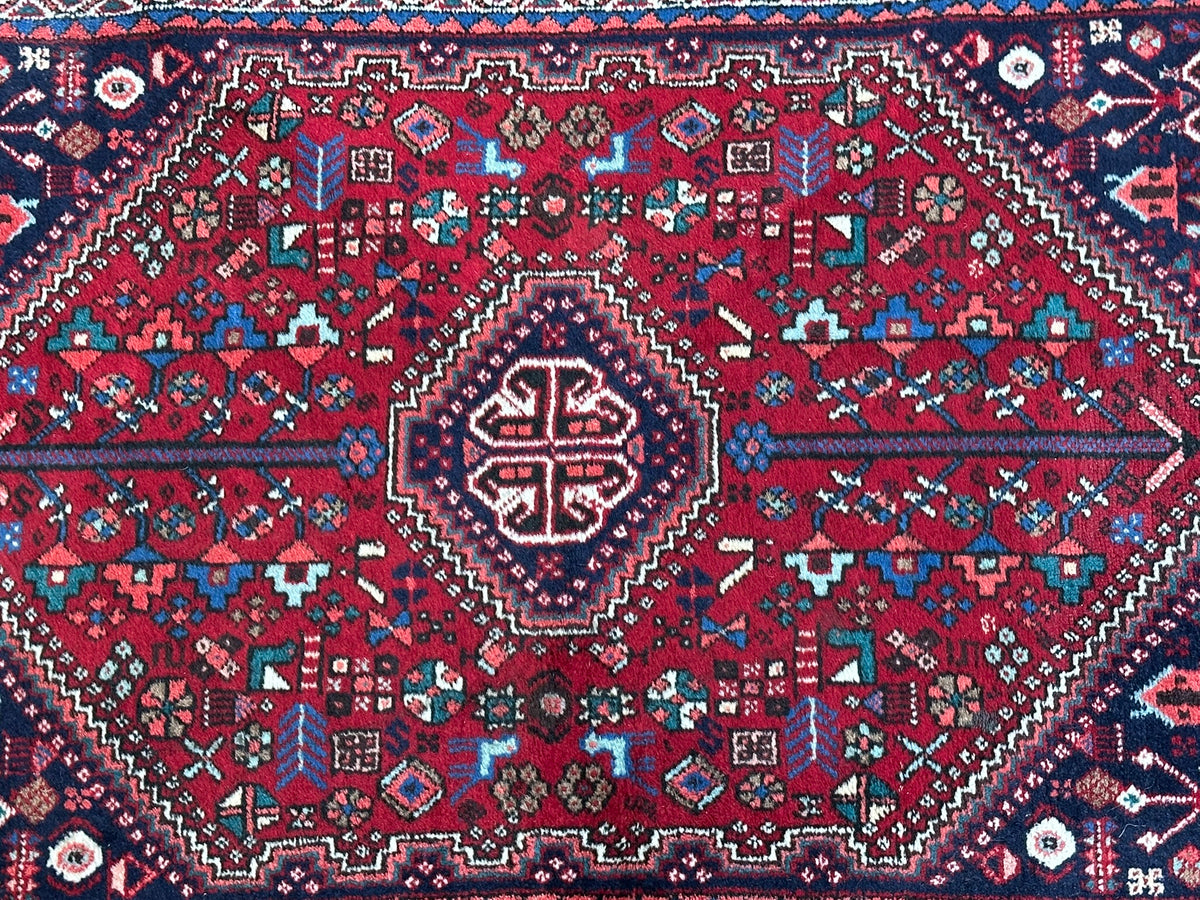Orientteppich handgeknüpft Abadeh 105x65 cm