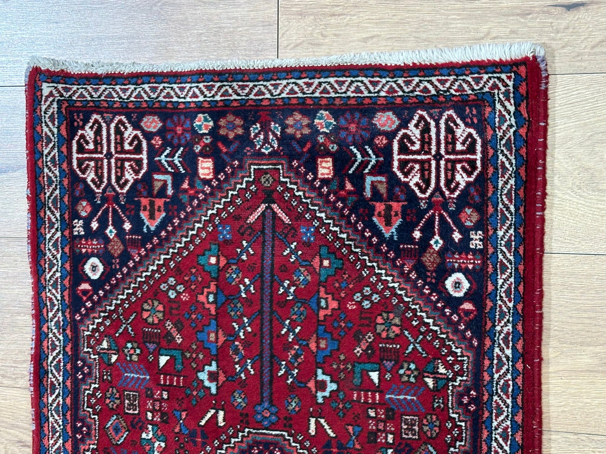 Orientteppich handgeknüpft Abadeh 105x65 cm