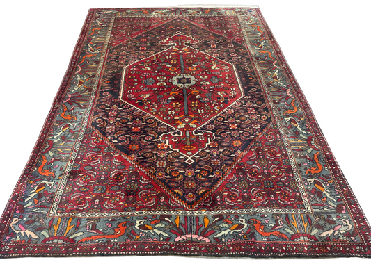 Handgeknüpfter Perser Orientteppich Keschan 230x150 cm