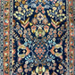 Orientteppich handgeknüpft 403x84 cm antik Malayer Stil