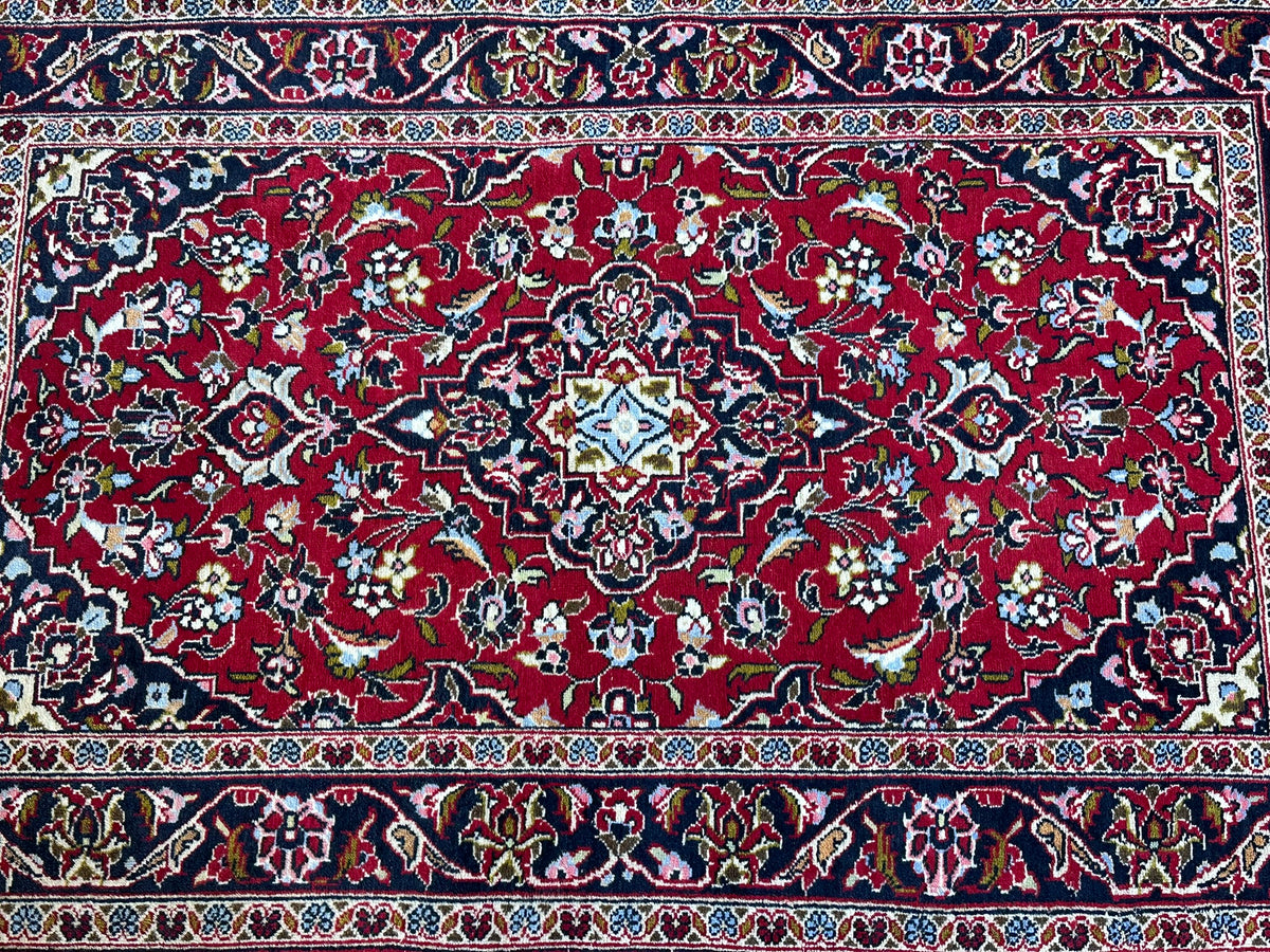 Orientteppich handgeknüpft Keschan 164x100 cm