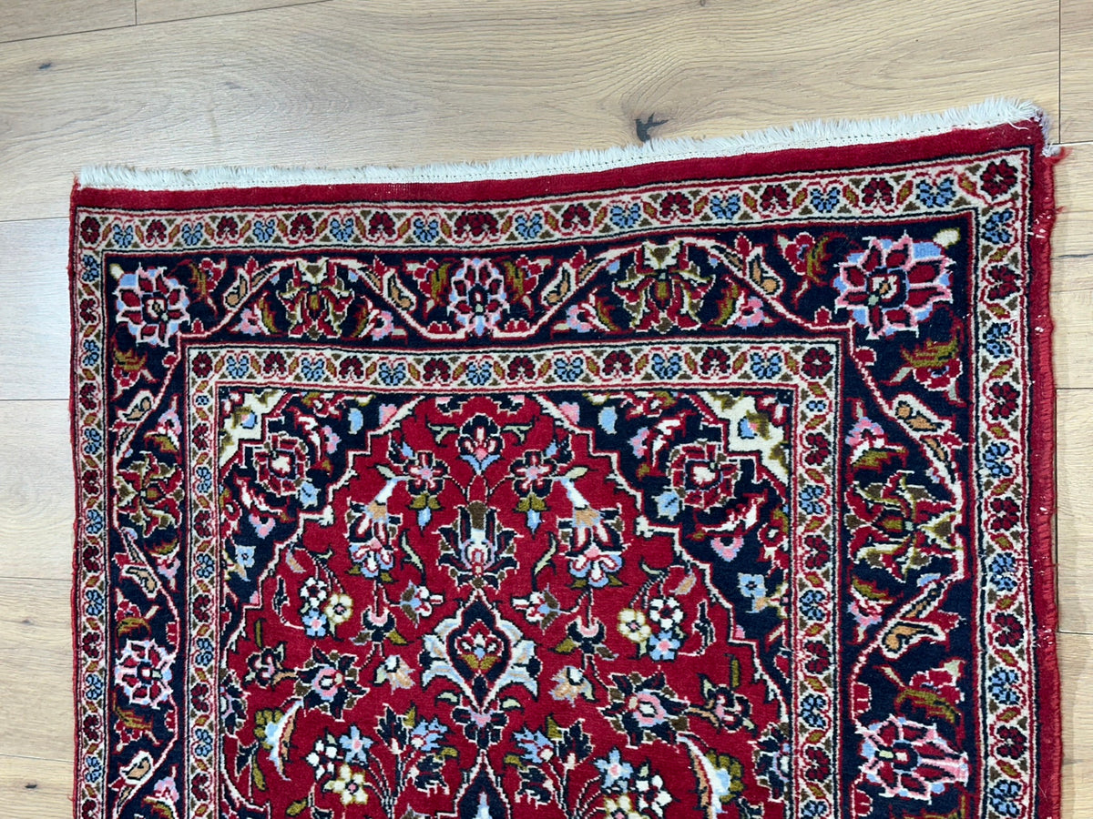 Orientteppich handgeknüpft Keschan 164x100 cm