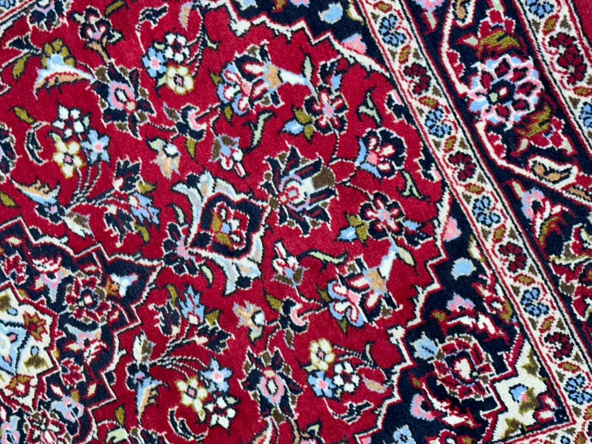 Orientteppich handgeknüpft Keschan 164x100 cm