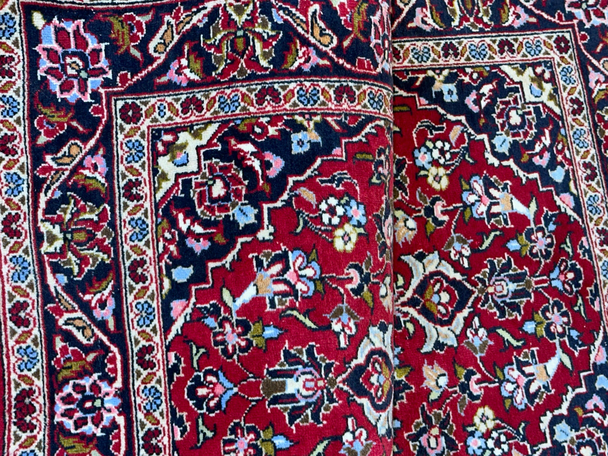 Orientteppich handgeknüpft Keschan 164x100 cm