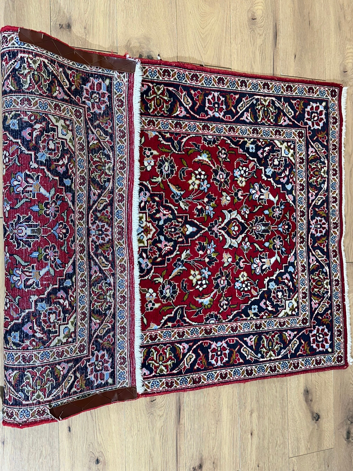 Orientteppich handgeknüpft Keschan 164x100 cm
