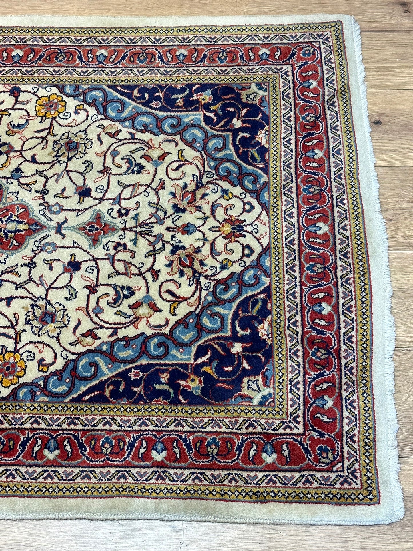 Orientteppich handgeknüpft 166x110 cm Sarouqh Medaillon