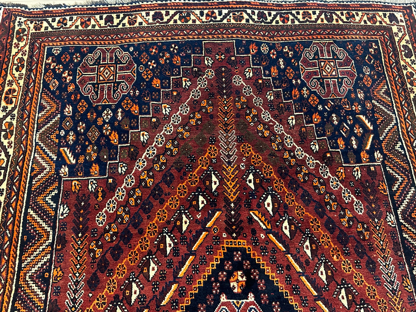 Handgeknüpfter Perser Orientteppich Gaschgai 250x140 cm