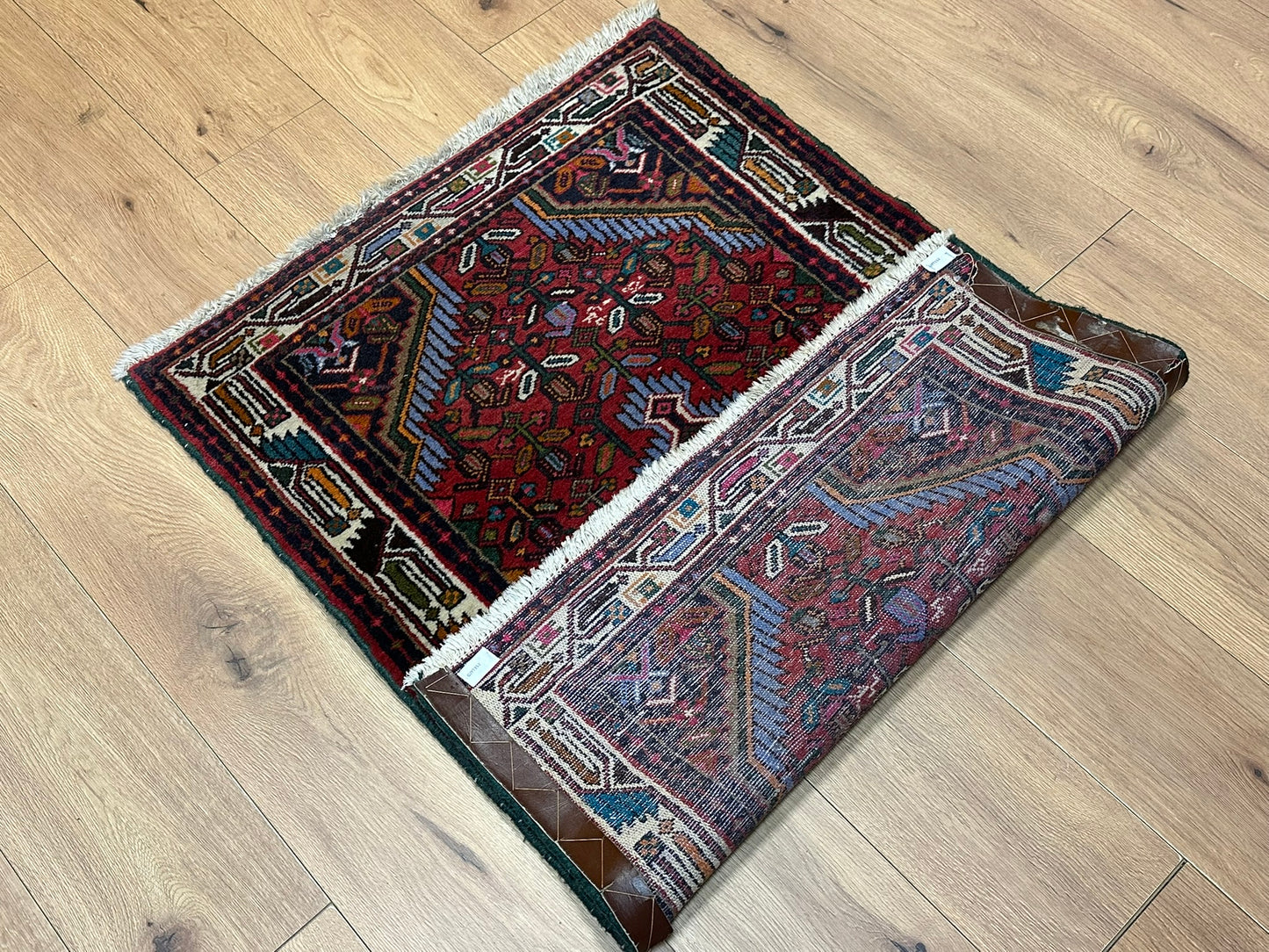 Orientteppich handgeknüpft 120x80 cm Hamadan Medaillon
