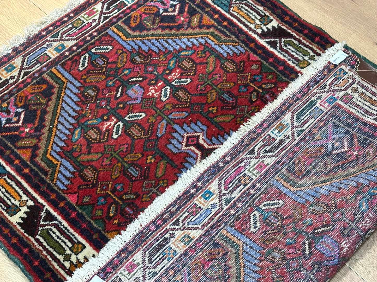Orientteppich handgeknüpft 120x80 cm Hamadan Medaillon