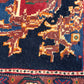 Antiker Handgeknüpft  Bachtiar Perser Orientteppich - 67x84 cm