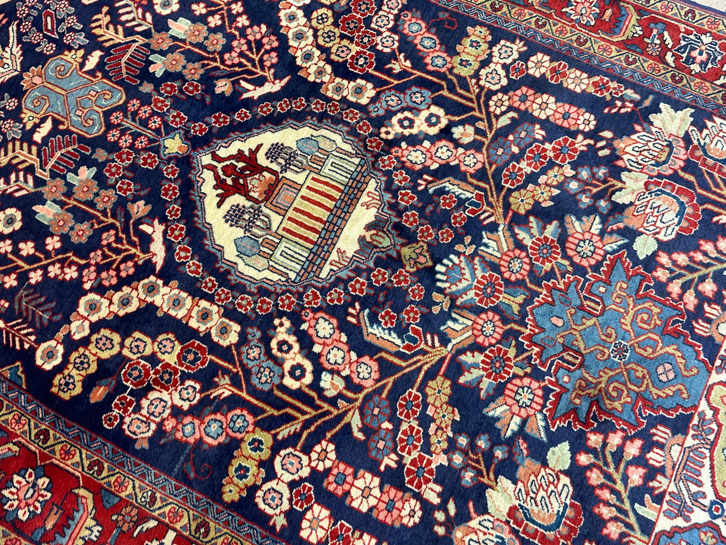 Handgeknüpfter Perser Orientteppich Djosan 210x135 cm
