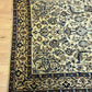 Orientteppich handgeknüpft 217x129 cm Nain mit Seide