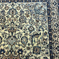 Orientteppich handgeknüpft 217x129 cm Nain mit Seide