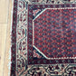 Orientteppich handgeknüpft Hamadan Läufer 250x80 cm