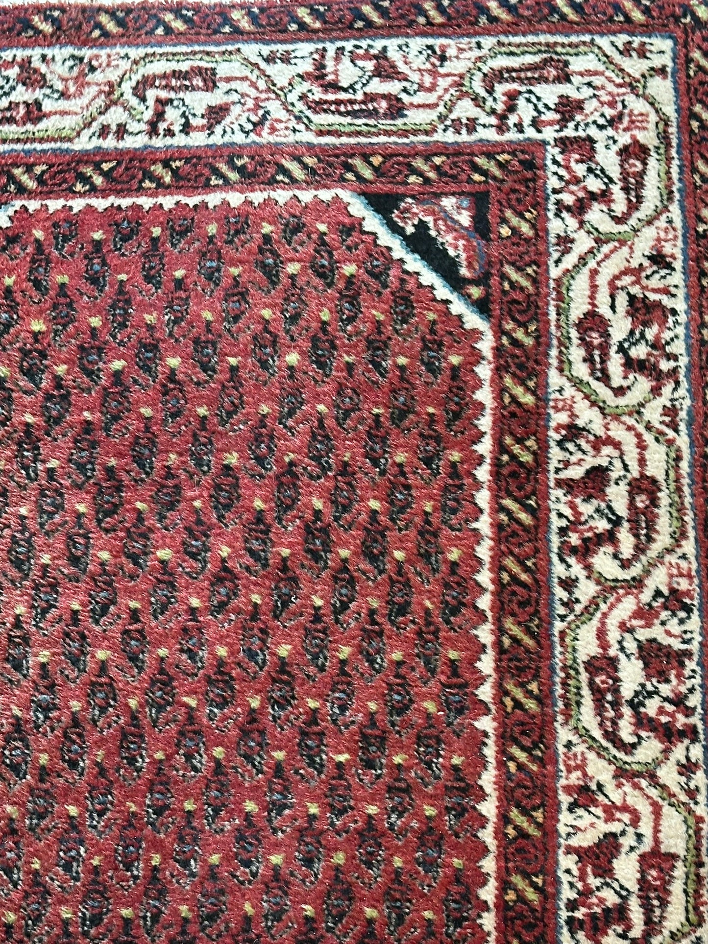 Orientteppich handgeknüpft Hamadan Läufer 250x80 cm