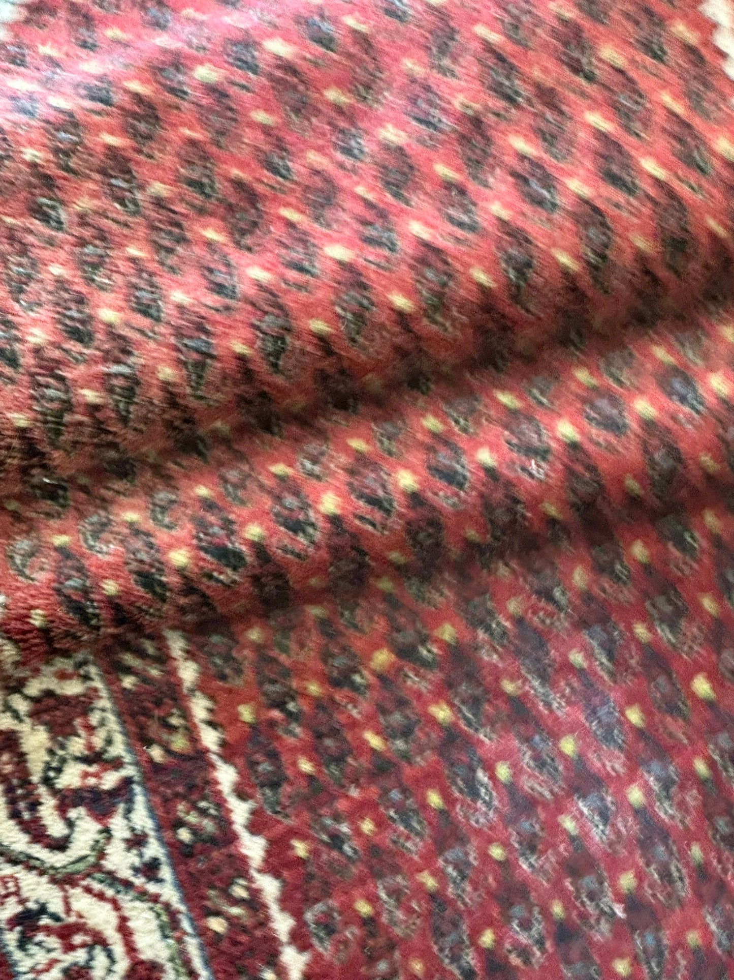 Orientteppich handgeknüpft Hamadan Läufer 250x80 cm