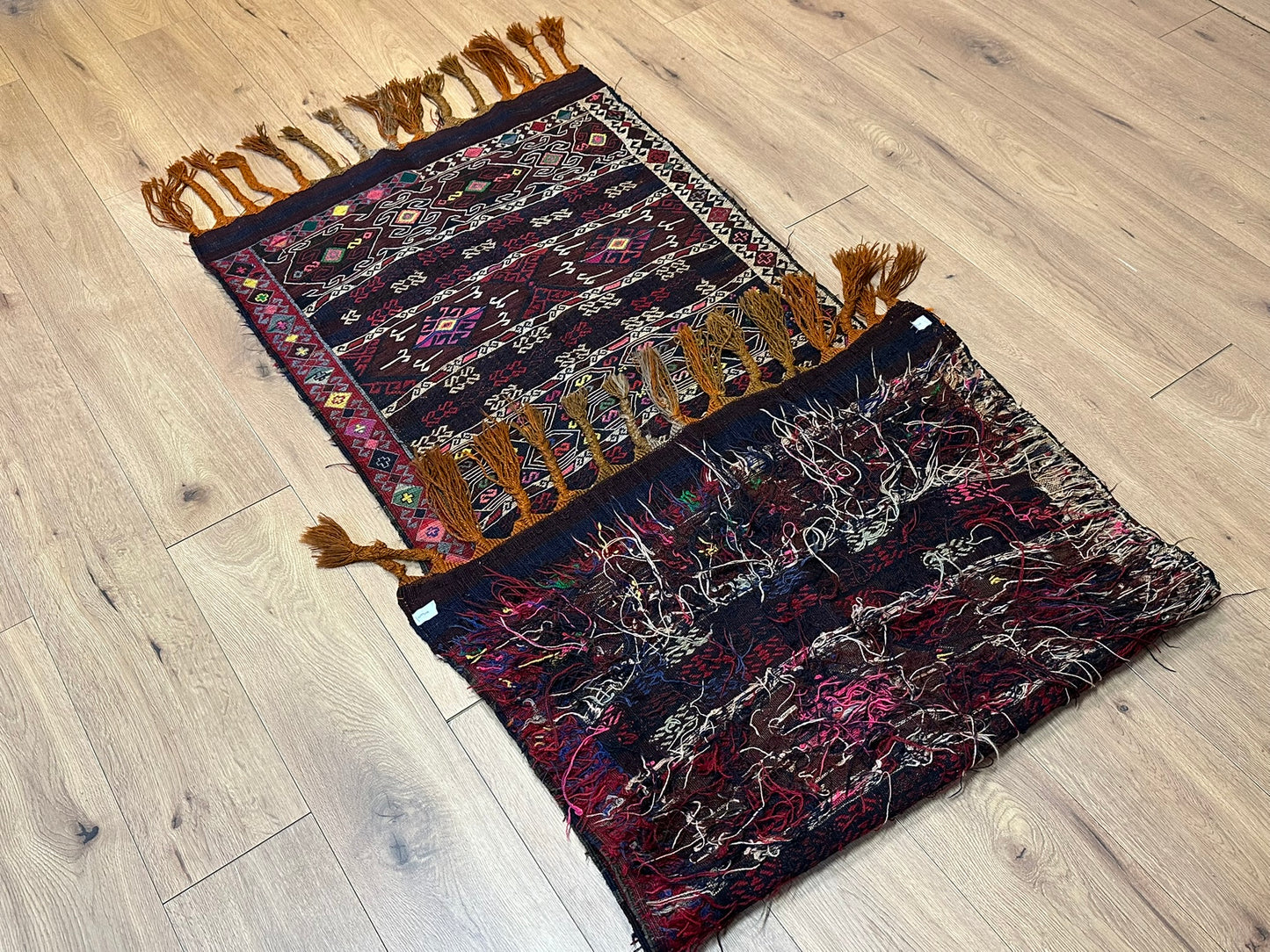 Orientteppich handgeknüpft Kelim 218x90 cm