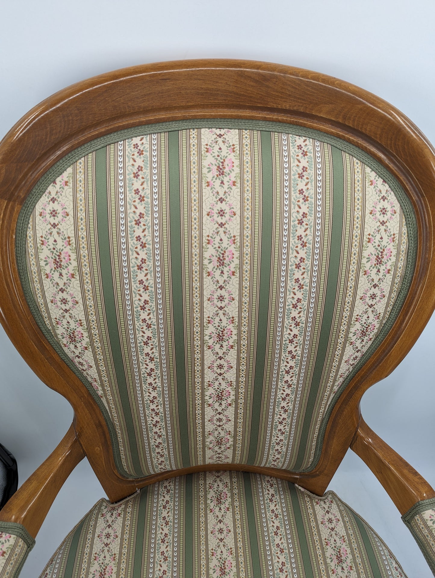Art Nouveau, Jugendstil Stuhl Sessel mit Armlehne