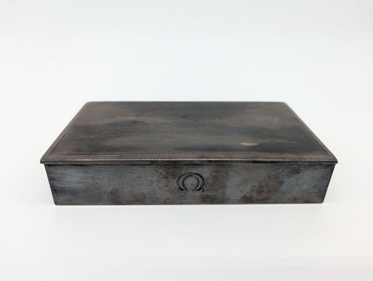 Omega Sterling Silber 925er Uhren Schatulle Box